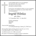 eine Anzeige