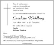 eine Anzeige