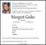 eine Anzeige
